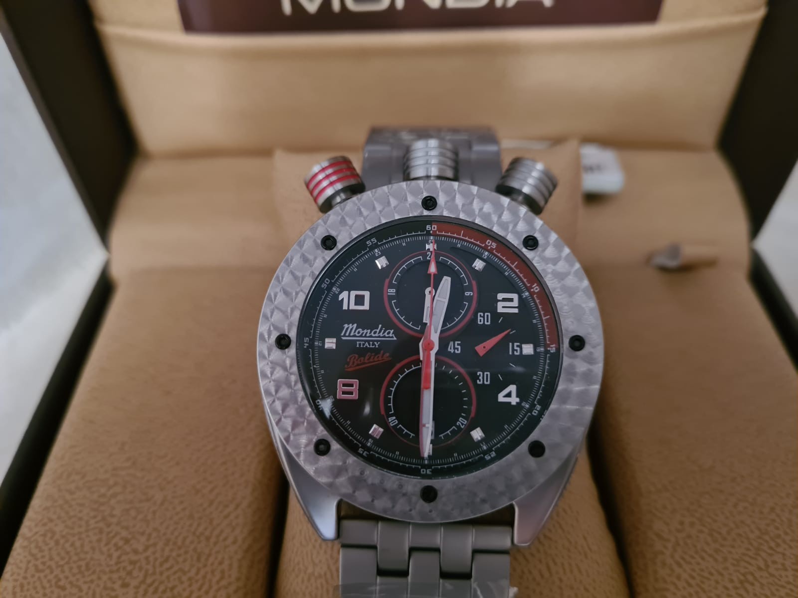 Bolide Orologio Mondia Cronografo Mondia Orologio Uomo Cronografo