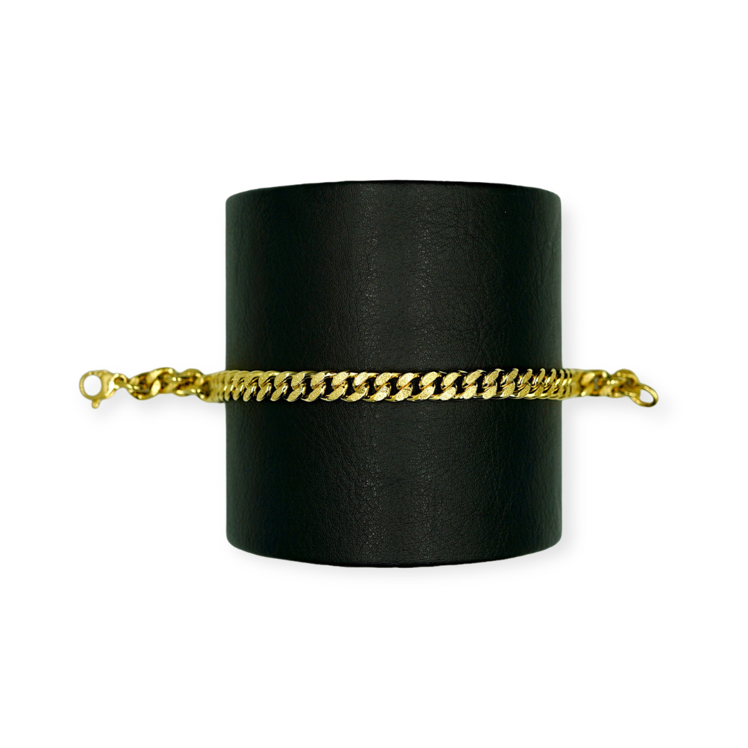 Riccio Oreficeria - Bracciale in Oro Giallo Fantasia