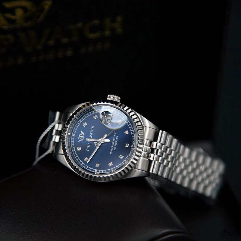 Philip Watch - Orologio caraibian donna in acciaio con brillanti ref.