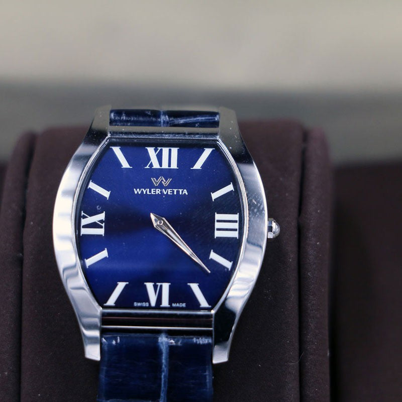 Orologio Vetta unisex esagono quadrante blue