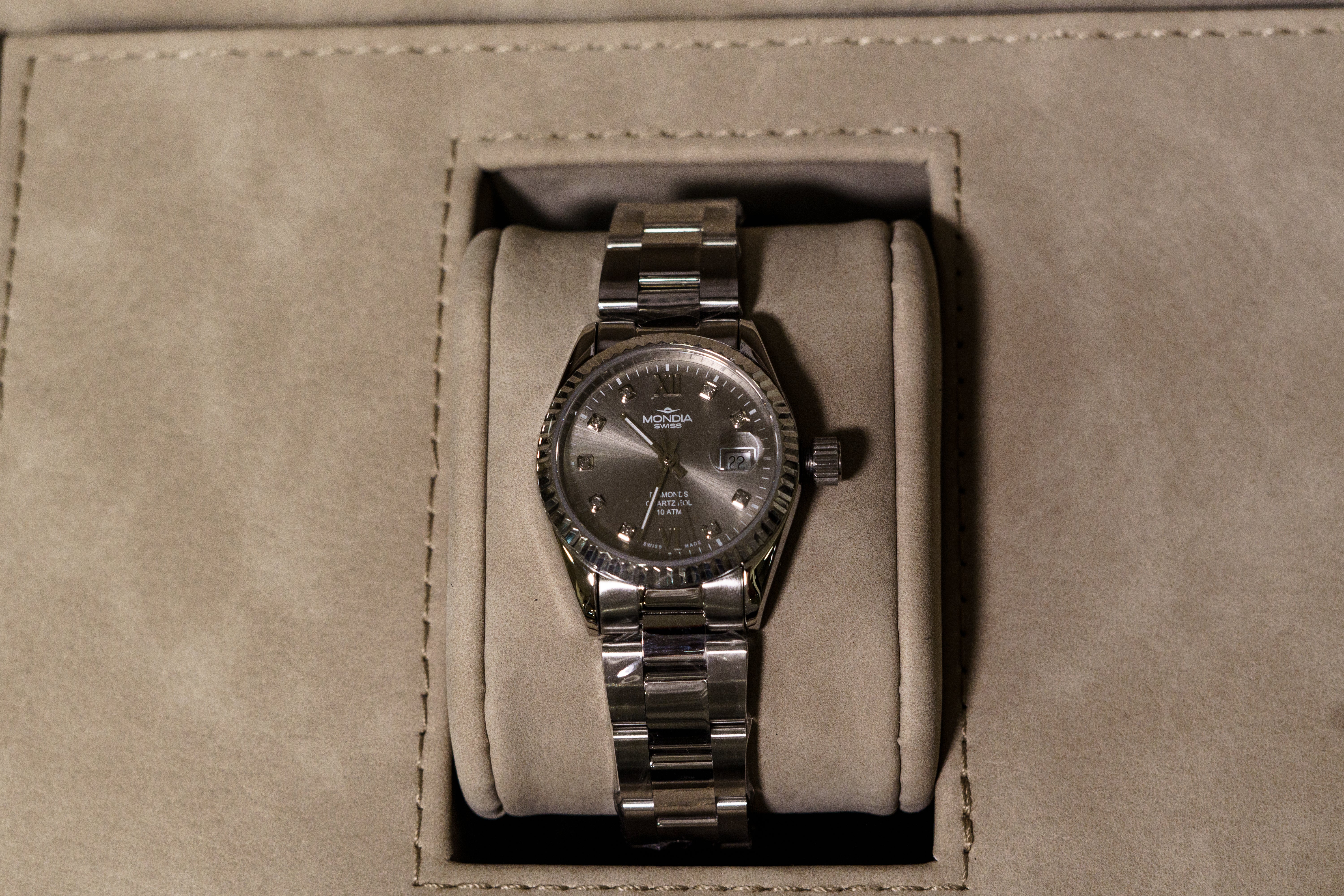Mondia Lady Datejust Oyster MS-207-SS-05DGY-OY