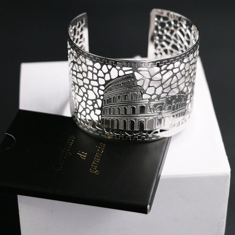 Bracciale in argento 925% modello Roma