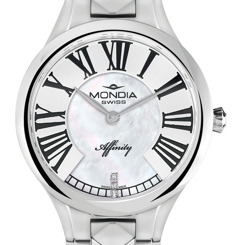 Orologio mondia affinity acciaio bianco ms210ss02mwtcm