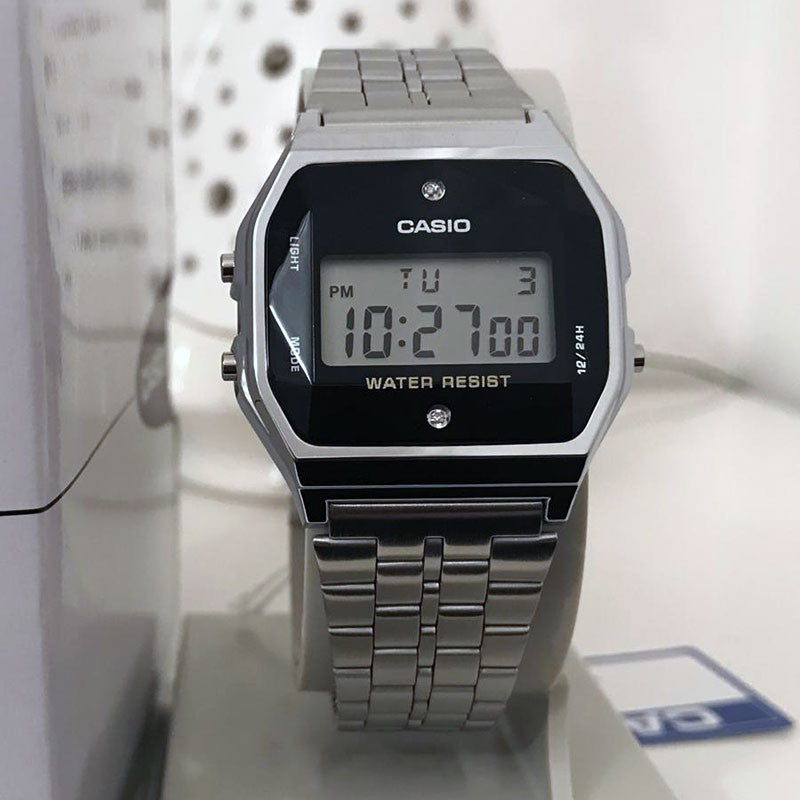 Casio - Orologio In Acciaio seriale  a158wead