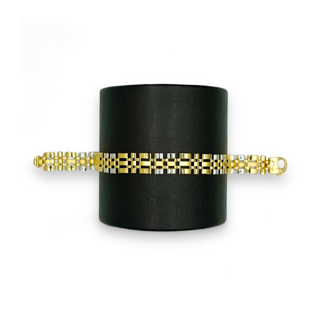 Riccio Oreficeria - Bracciale in Oro Giallo Fantasia