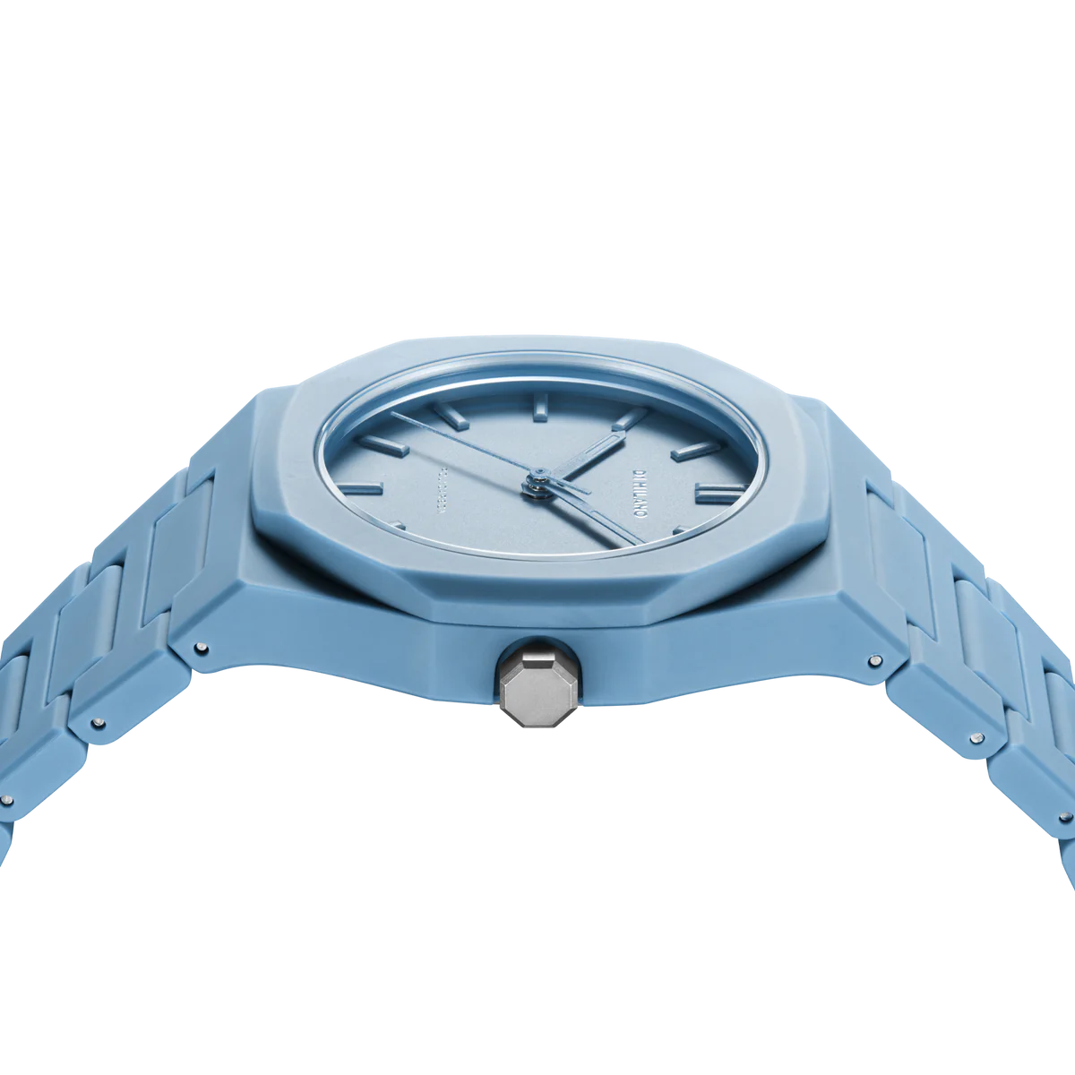 D1 MILANO - AKEBIA/ ECRU /POWDER BLUE / CORAL _POLYCARBON 37 MM