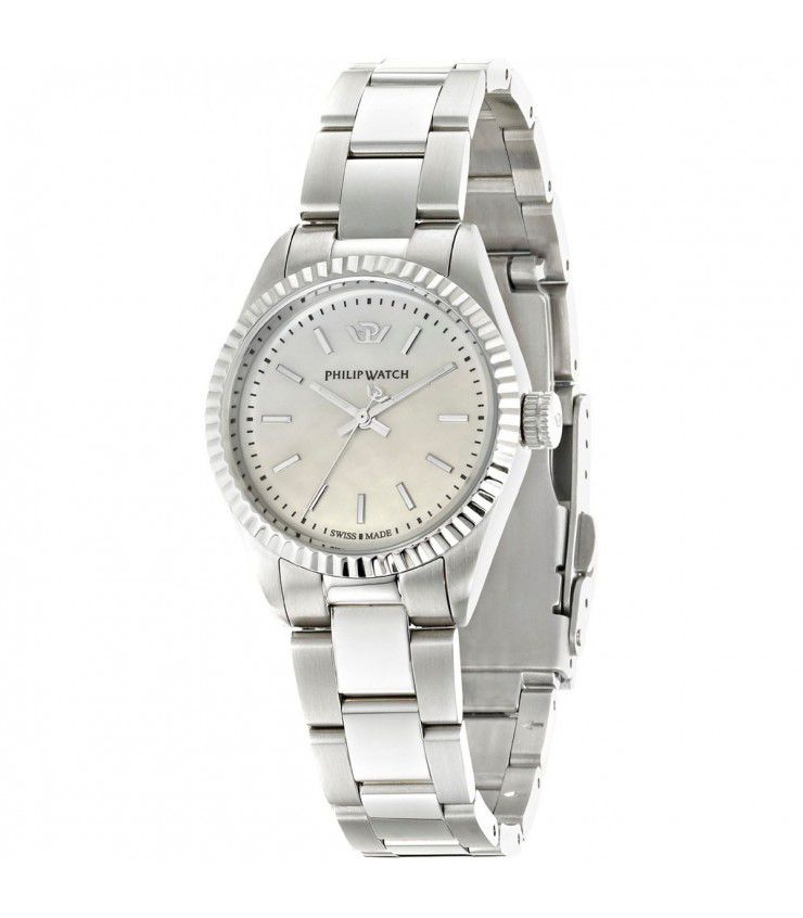 Philip Watch - Caribe 3h White Mop Dial  Donna