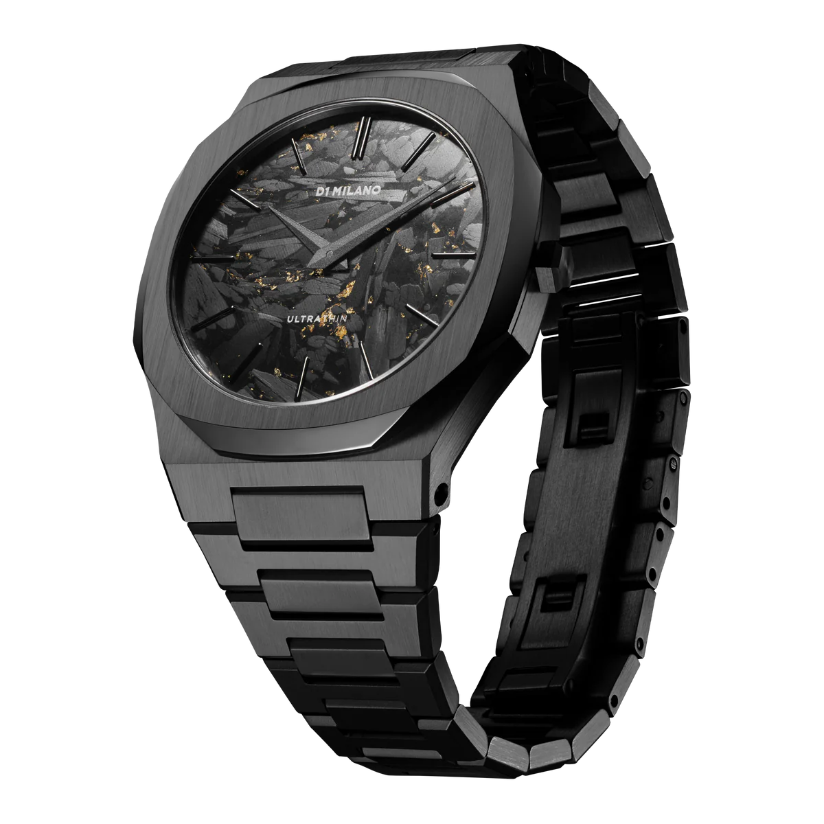 D1 MILANO - Black Dlc Ultra Thin 40MM